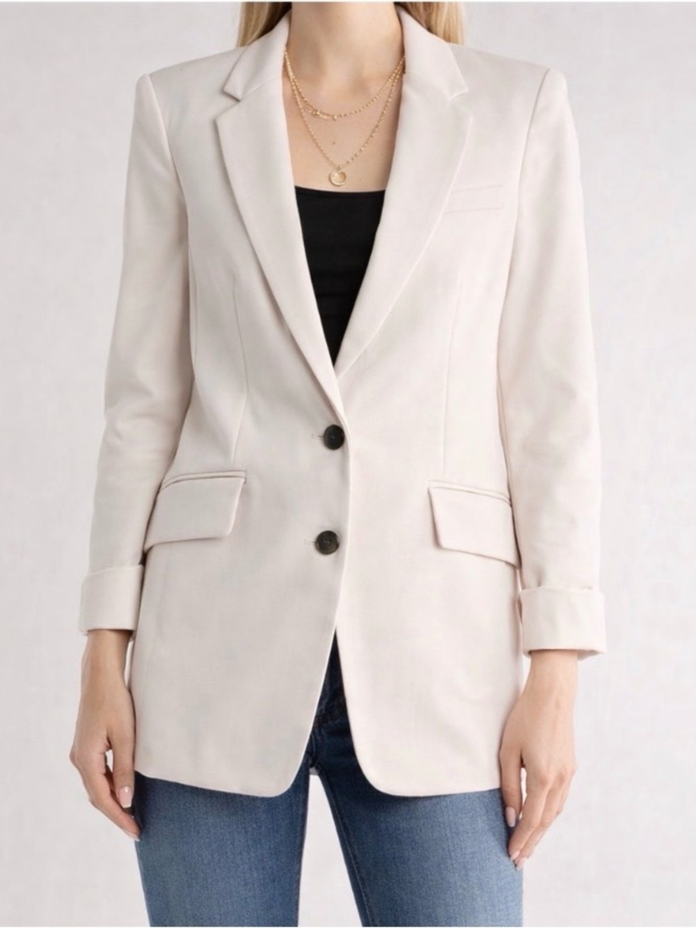 Rag & Bone Charlie Blazer Ivory Women’s Size 2 NWT